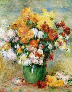 菊の花束、1884年頃